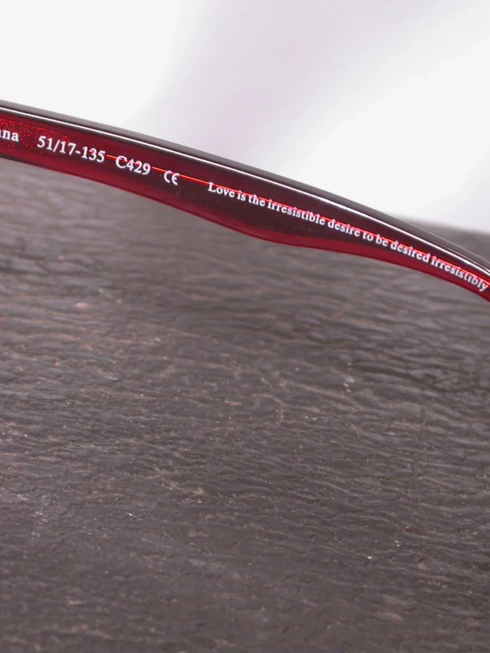 Spectacle Eyeworks Vandana Bright Red Clear Eyeglasses Frames Made in Canada